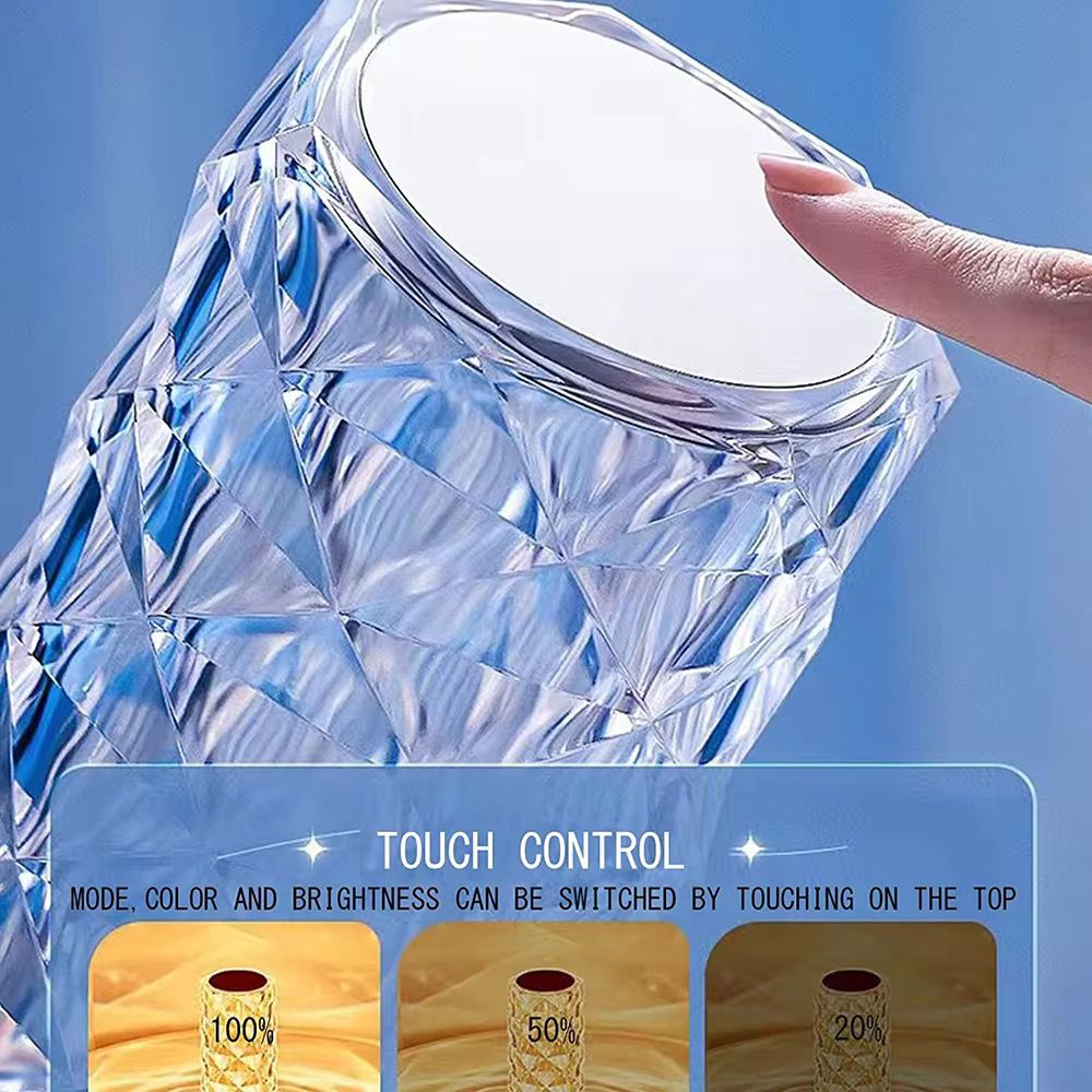 Diamond Crystal Lamp