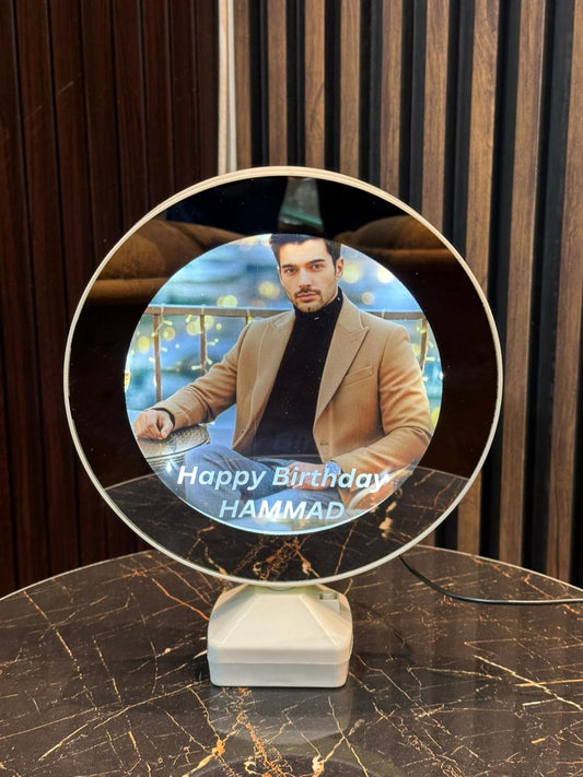 3D Crystal LED Photo LAMP – Personalized Gift Lamp