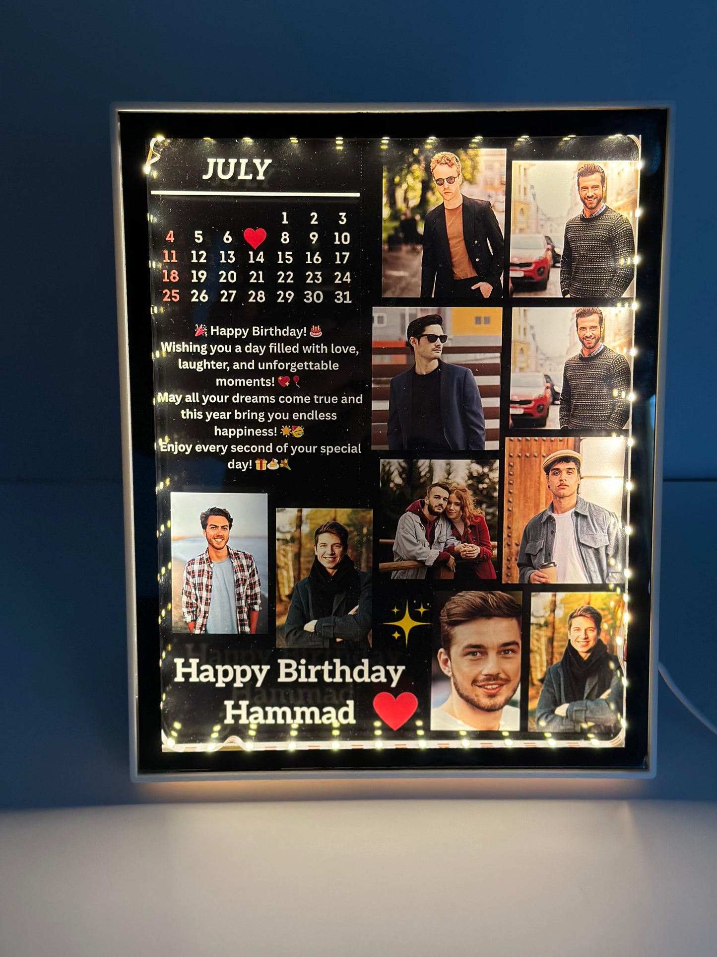 CUSOTMIZE LED PHOTO FRAME