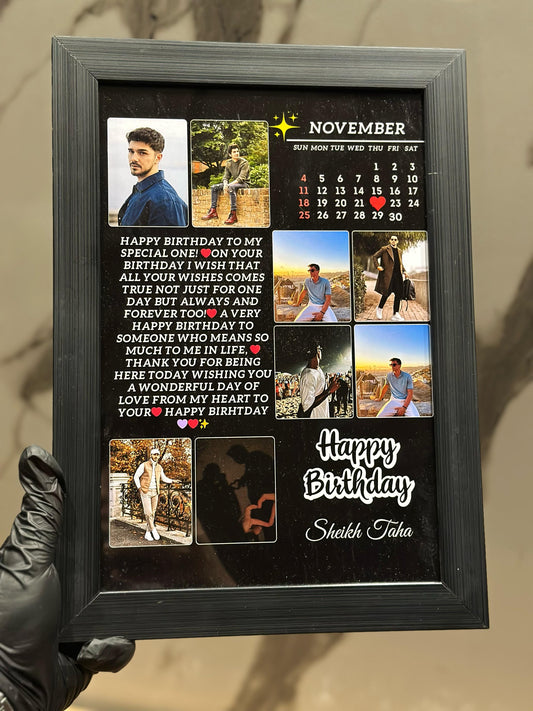 8 PIC STYLE PHOTO FRAME