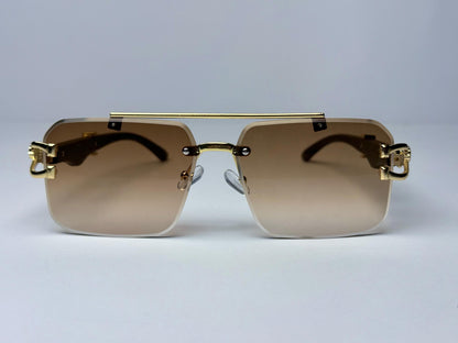 Phantom Edge-Light Brown -Sunglasses