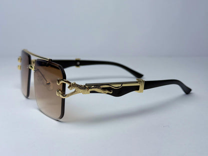 Phantom Edge-Light Brown -Sunglasses