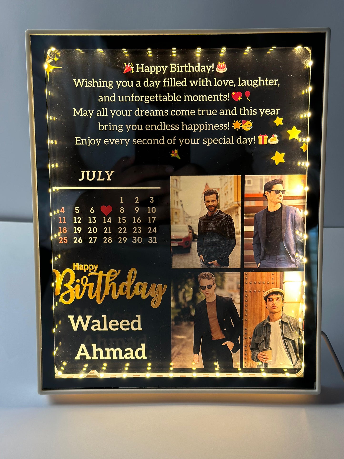 CUSTOMIZE LED PHOTO FRAME