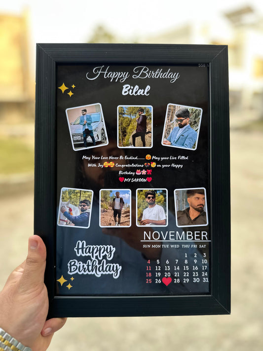 Customize Birthday Photo Lamp