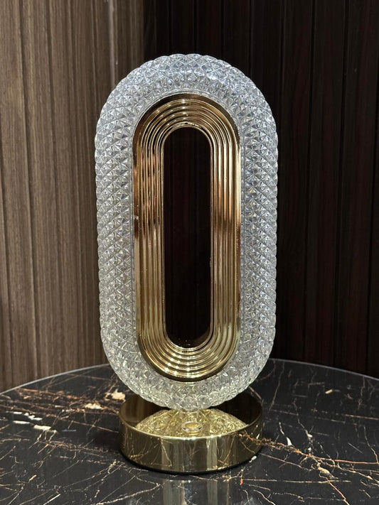 Luxury Crystal Table Lamp – Modern Decorative LED Light