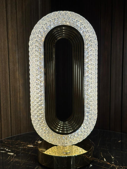 Luxury Crystal Table Lamp – Modern Decorative LED Light