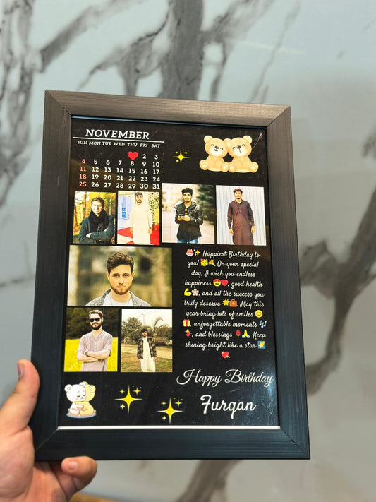 Customize Birthday Photo Frame