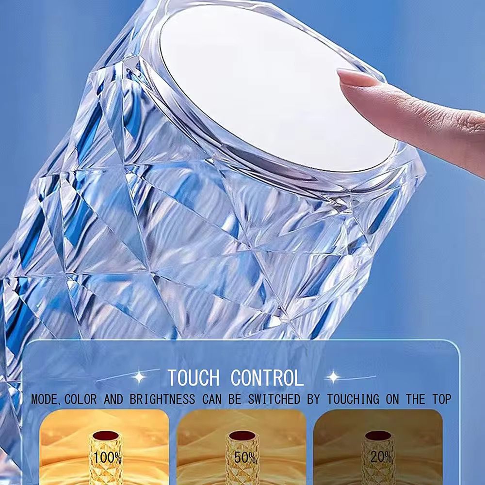 Crystal- MultiColour -Lamp