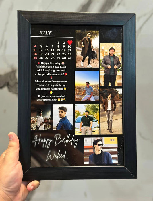 Customize Birthday Photo Frame